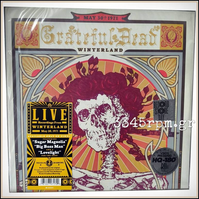 Grateful Dead - Winterland May 30th 1971 - Vinyl 2LP 180gr RTI - Image 3