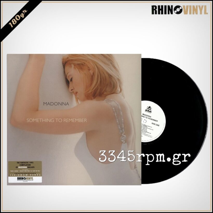 Madonna ‎- Something To Remember - Vinyl LP 180gr