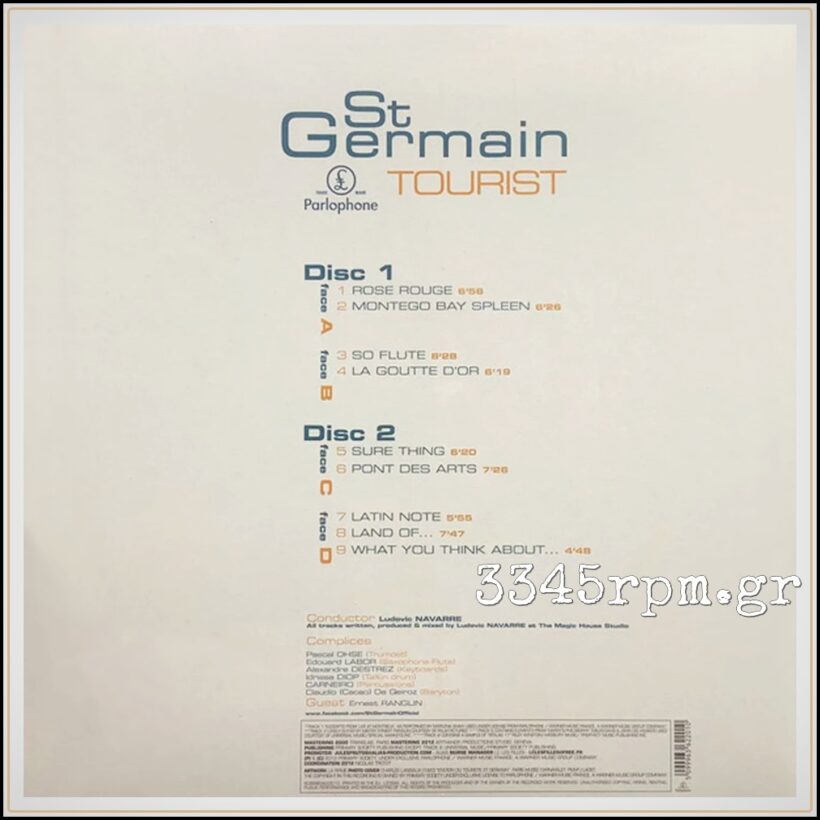 St Germain - Tourist - Vinyl 2LP 180gr - New Recut 2018 - Image 3